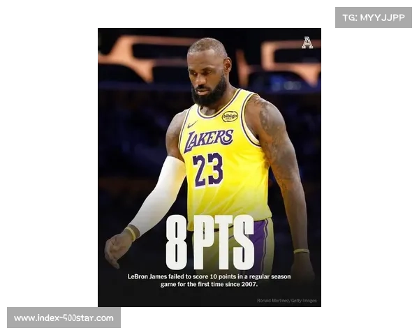 勒布朗·詹姆斯得分上双纪录终结，湖人险胜猛龙